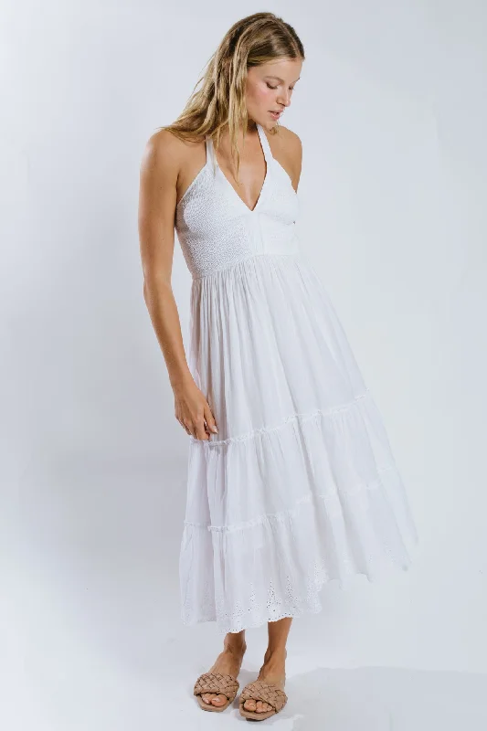 Sashi Midi Halter Dress