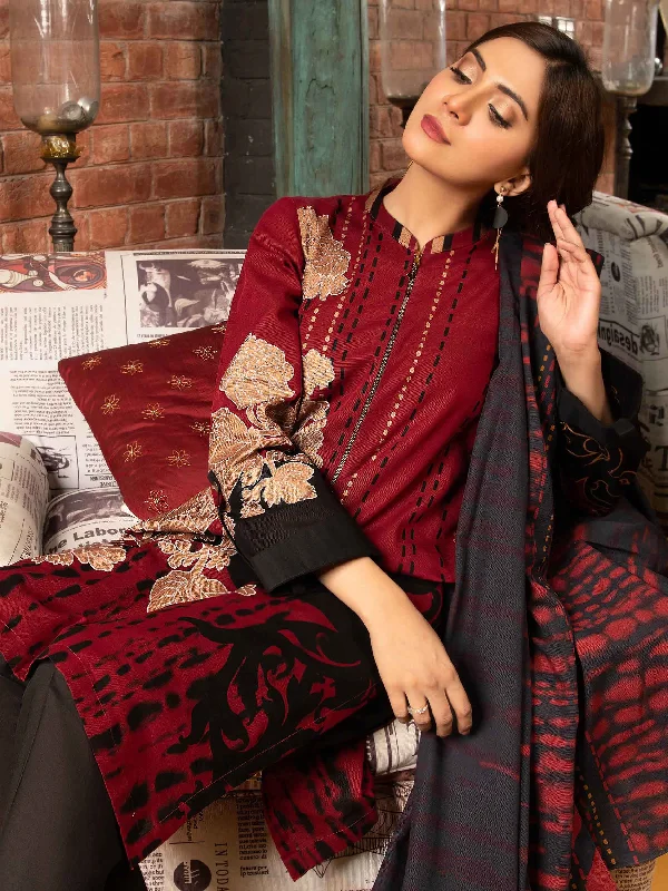 2-Piece Slub Khaddar Suit